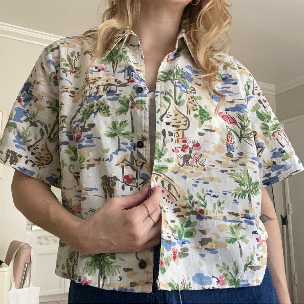 Vintage tropical shirt